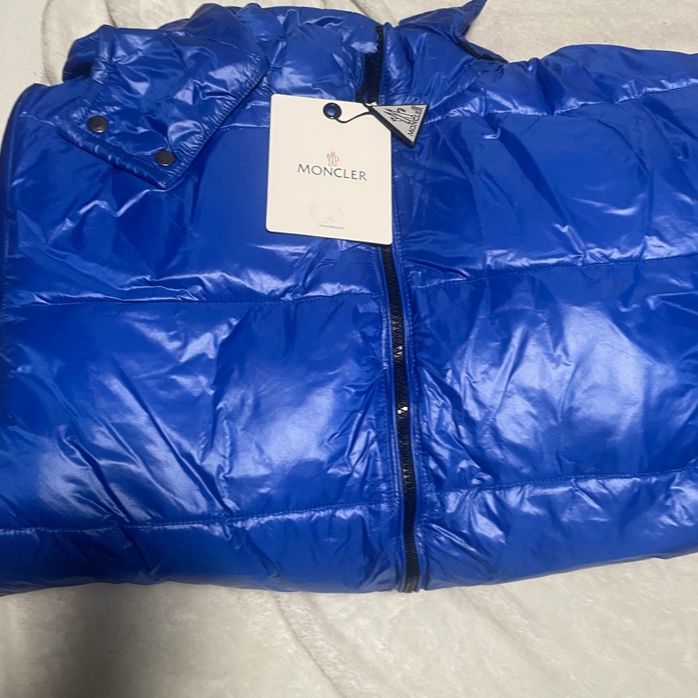 Moncler Blue Puffer Jacket